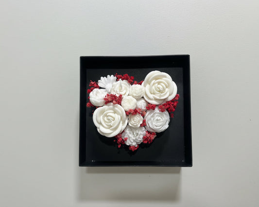Framed Heart Bouquet